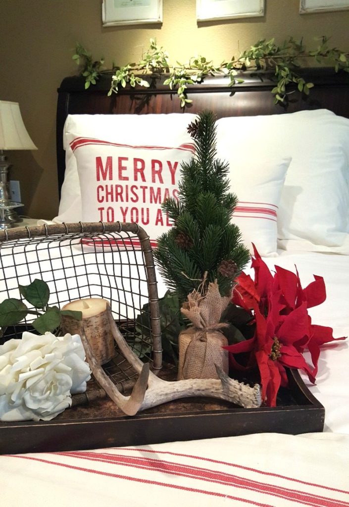rich wood natural botanical garland farmhouse details
