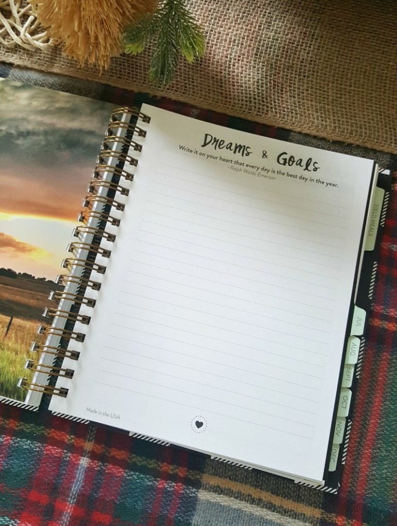 Write down short and long term goals for resolution success