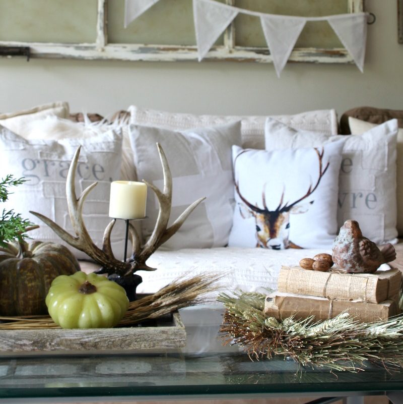 Styling a Coffee Table:  Fall Decor Tips & Tricks