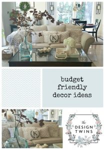 Budget-Friendly Decorating Ideas: 6 Easy Tips - The Design Twins