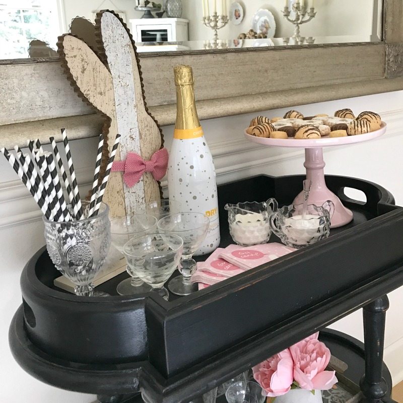 Bar Cart Styling Fun