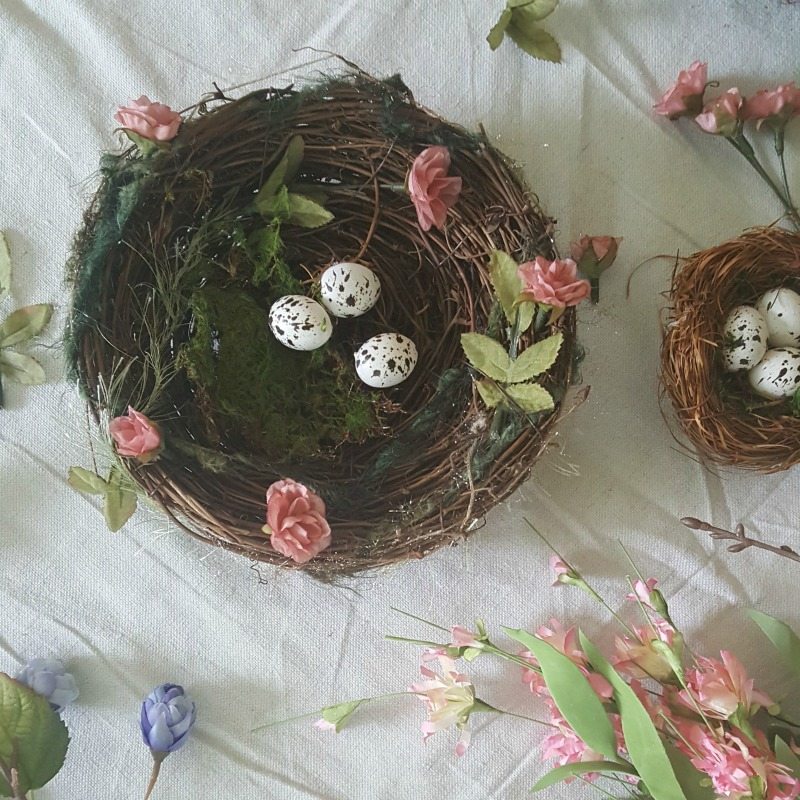 How to Create these Adorable Organic Hanging Nests