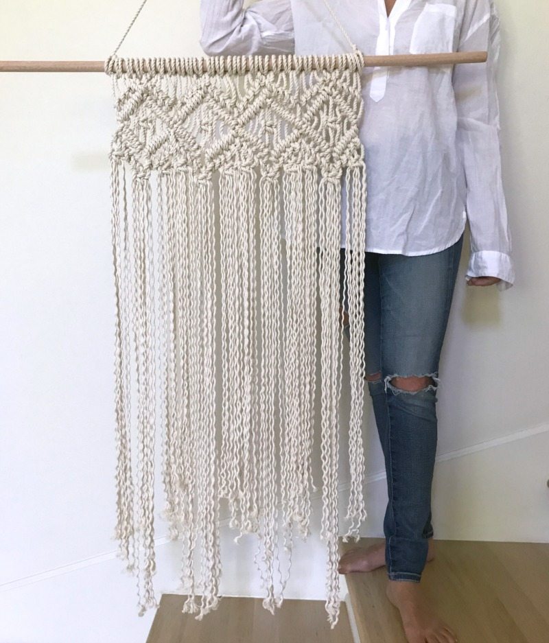 Learn How To Create Stunning Macrame Decor Diy - How To Make A Simple Macrame Wall Hanging