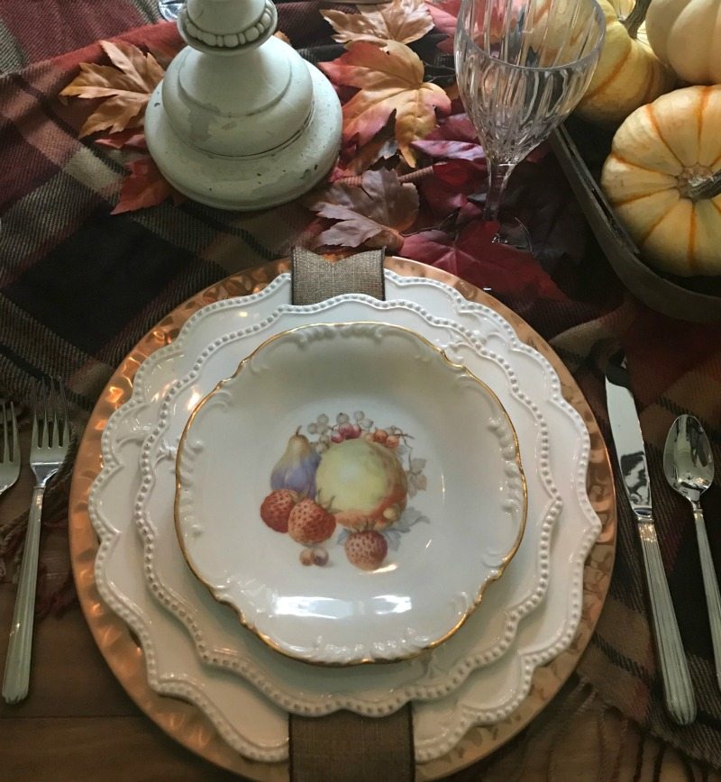 tablesetting with glass plates