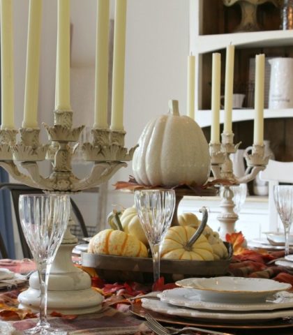 Glamorous Thanksgiving Table