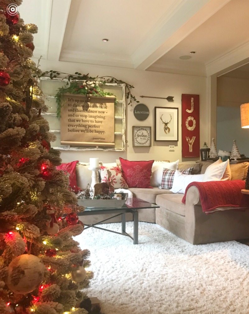 tree and couch 2 The Design Twins DIY Home Decor Inspiration Blog