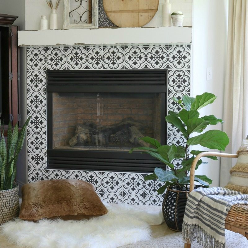 How To Get the Look of REAL Tile With Stencil