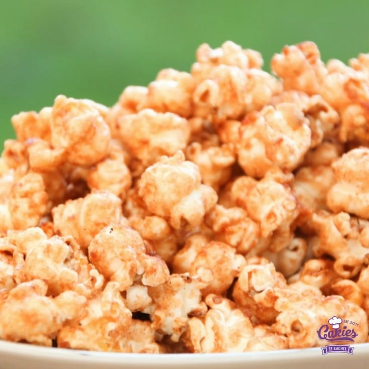pumpkin spice popcorn delicious and sweet
