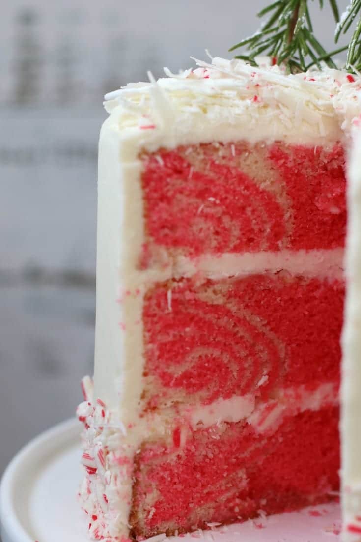peppermint cake recipe for holiday entertaining