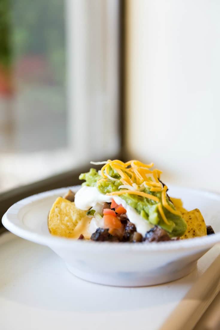bowl of nachos