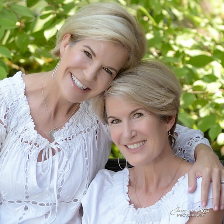 anti-aging tips from healthy beautiful twin sisters