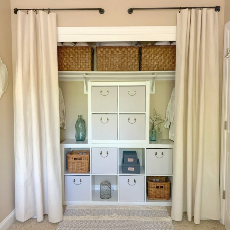 How to Get Creative with Your Closets & Get Organized