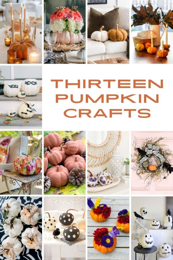 Thirteen Fabulous easy and fun Pumpkin crafts
