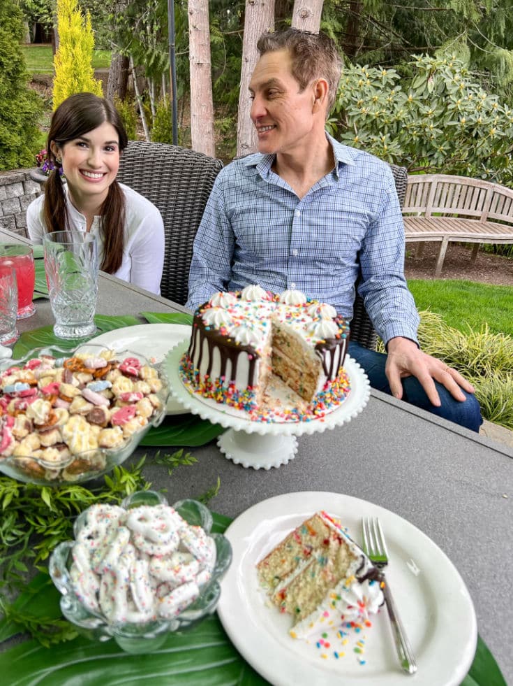 create a backyard party with festive treats and delicious treats