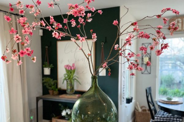 Beautiful pink cherry blossoms make perfect spring decor