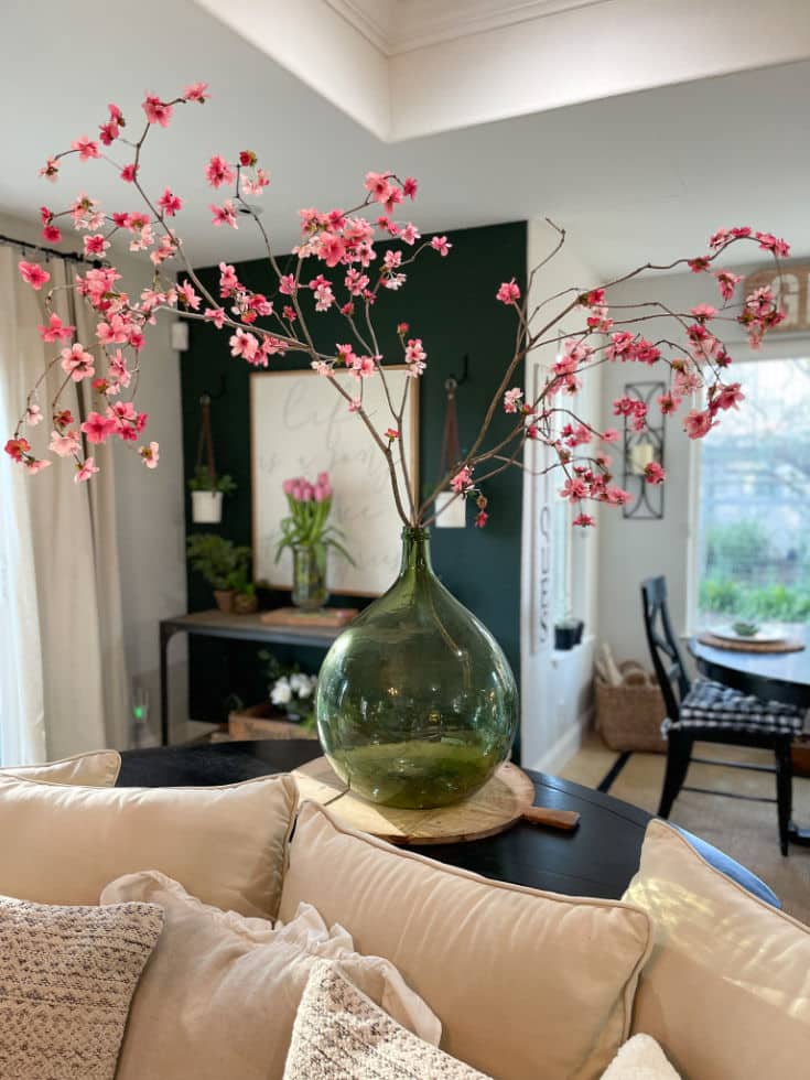 easy cherry blossom DIY project for spring